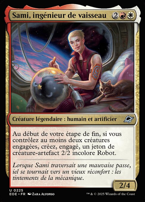Sami, ingénieur de vaisseau