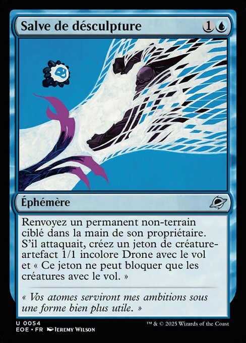 Salve de désculpture