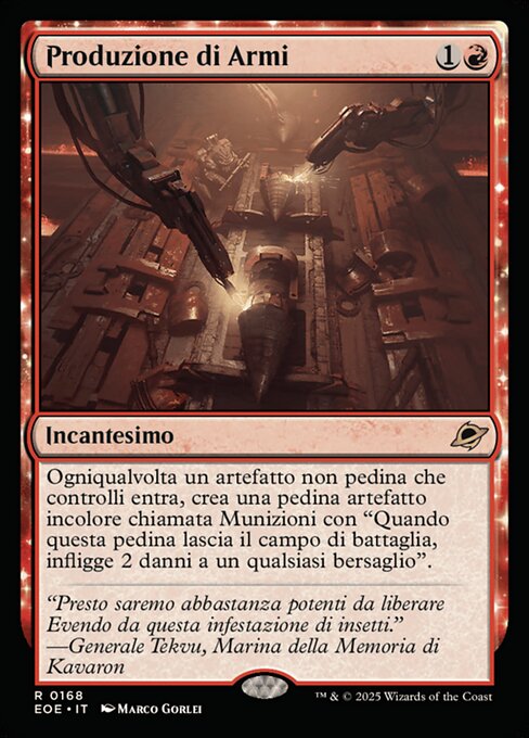 Weapons Manufacturing