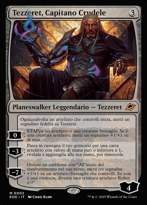 Tezzeret, Cruel Captain