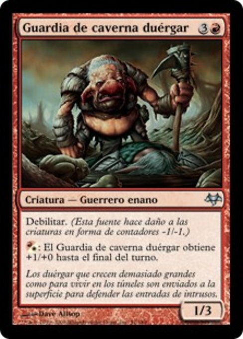 Guardia de caverna duérgar
