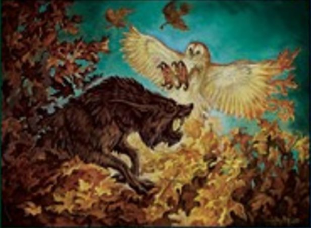 Fable of Wolf and Owl