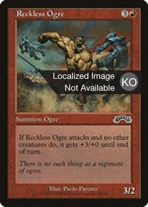 Reckless Ogre