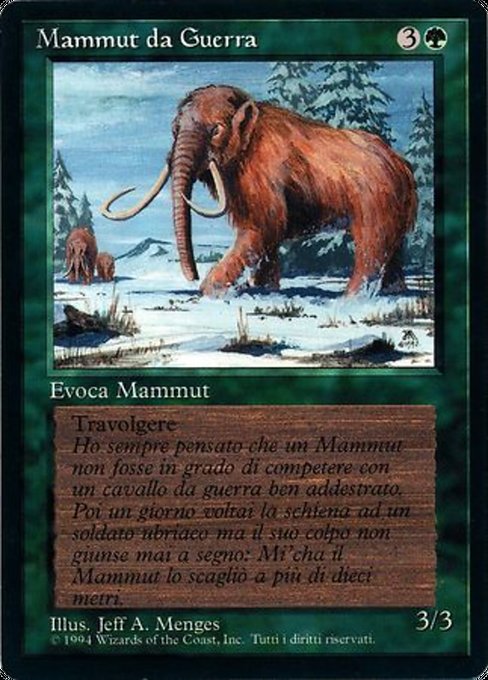 Mammut da Guerra