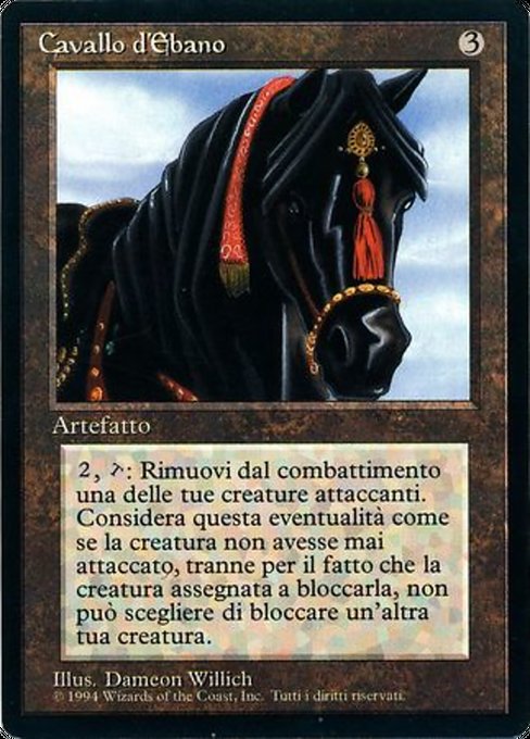 Cavallo d'Ebano