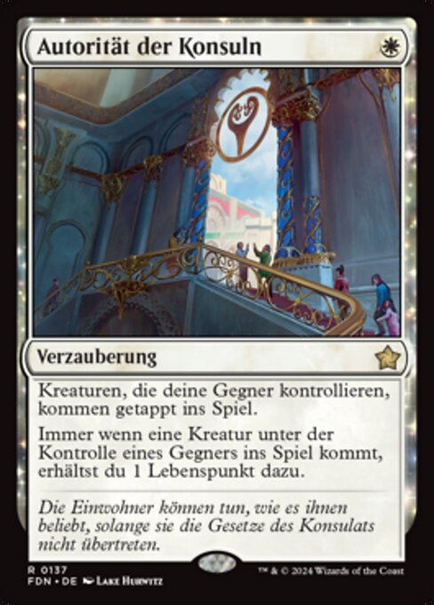 Authority of the Consuls