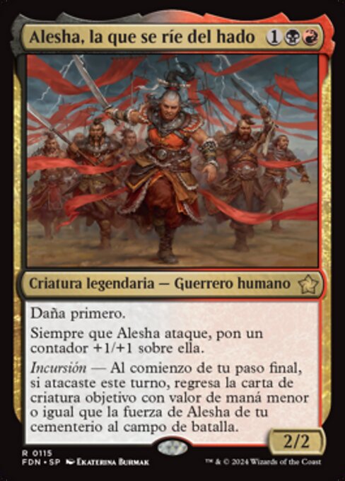 Alesha, Who Laughs at Fate