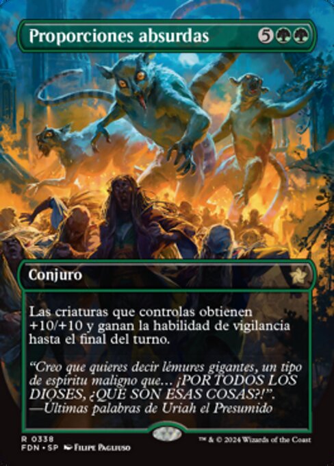 Preposterous Proportions