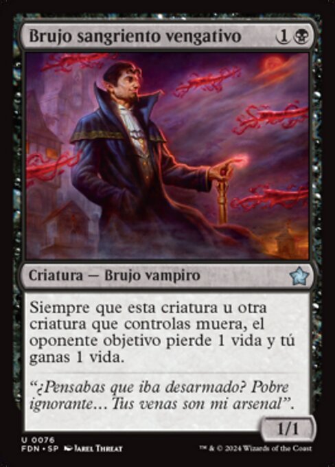 Brujo sangriento vengativo