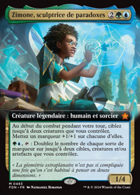 Zimone, Paradox Sculptor