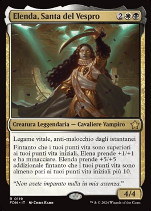 Elenda, Saint of Dusk