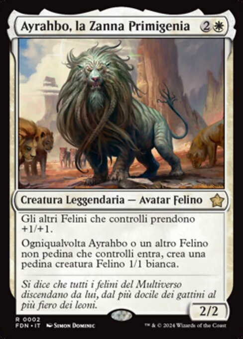 Arahbo, the First Fang