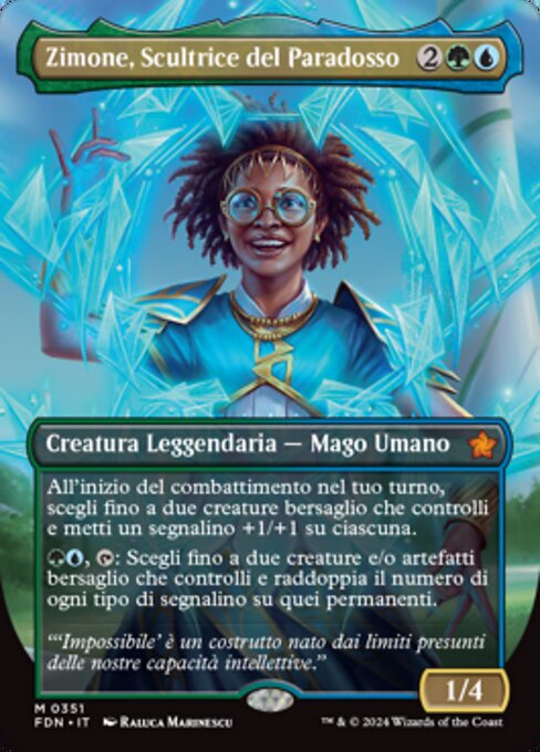 Zimone, Paradox Sculptor