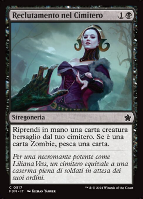 Cemetery Recruitment