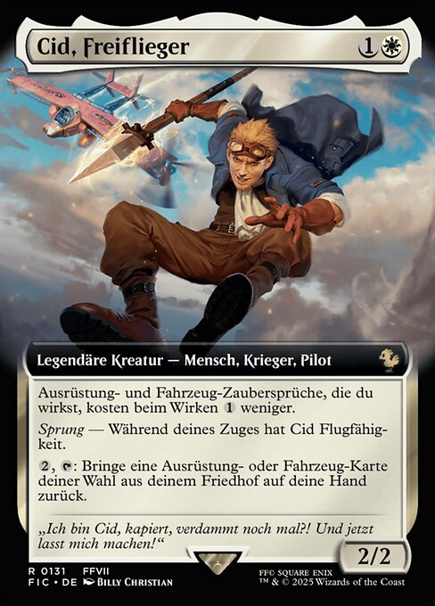 Cid, Freeflier Pilot