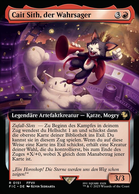Cait Sith, Fortune Teller