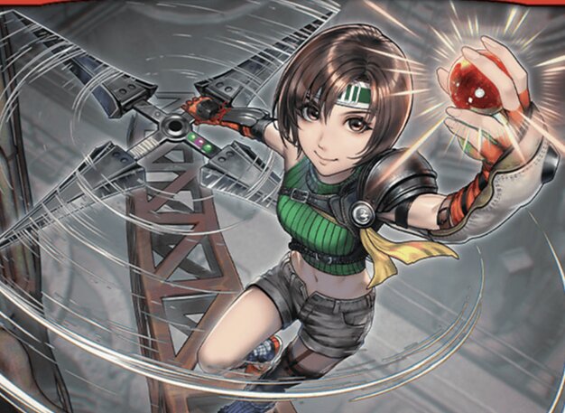 Yuffie, Materia-Jägerin