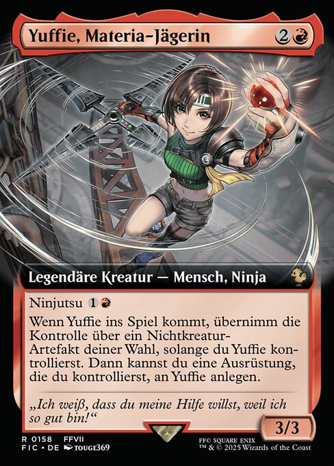 Yuffie, Materia Hunter
