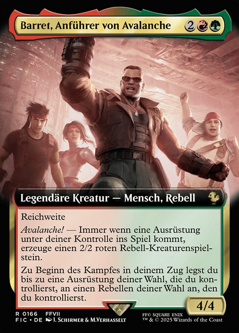 Barret, Anführer von Avalanche