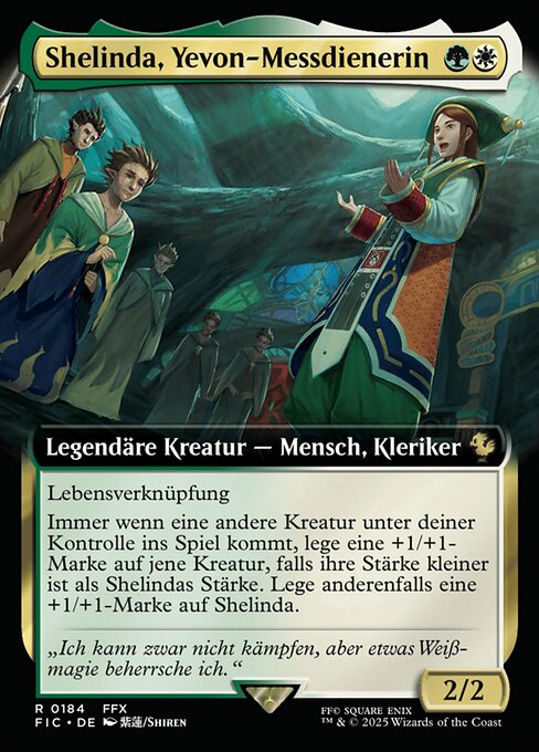 Shelinda, Yevon Acolyte