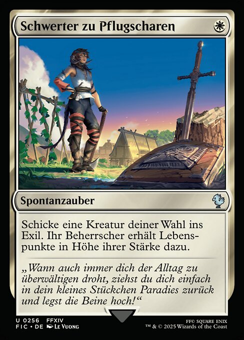 Swords to Plowshares