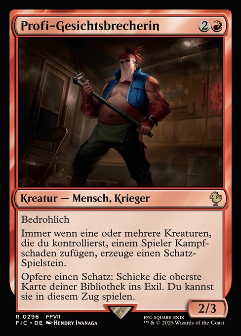 Professional Face-Breaker