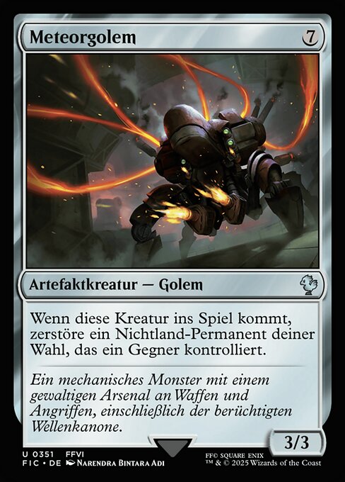 Meteor Golem