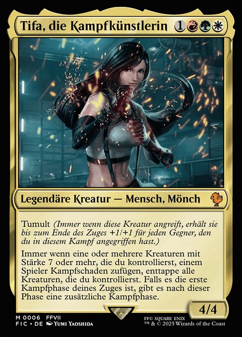 Tifa, Martial Artist