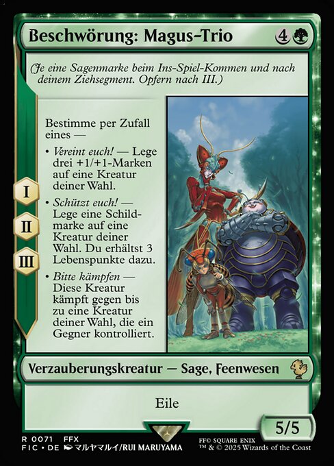 Summon: Magus Sisters