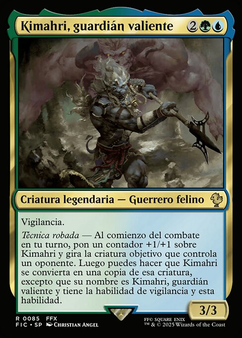 Kimahri, Valiant Guardian