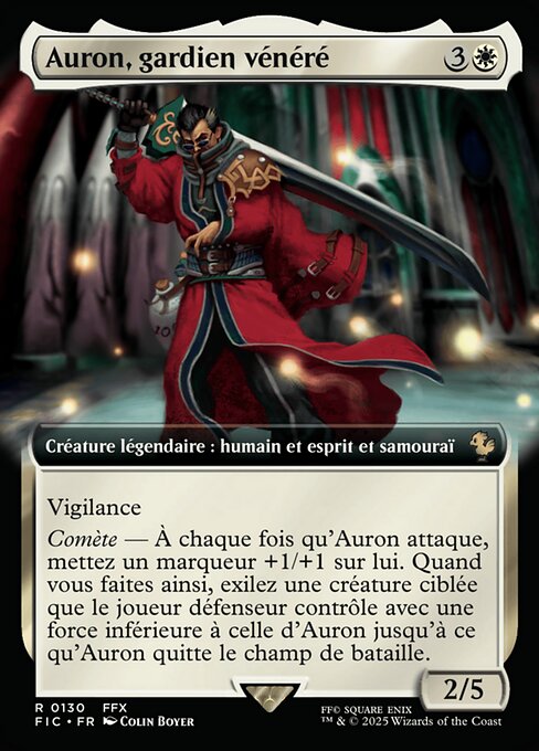 Auron, Venerated Guardian