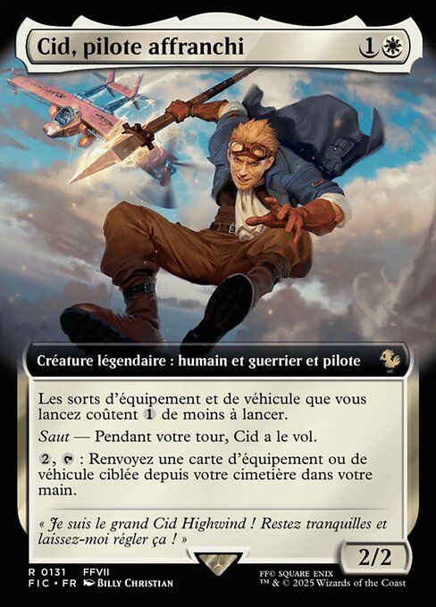 Cid, Freeflier Pilot