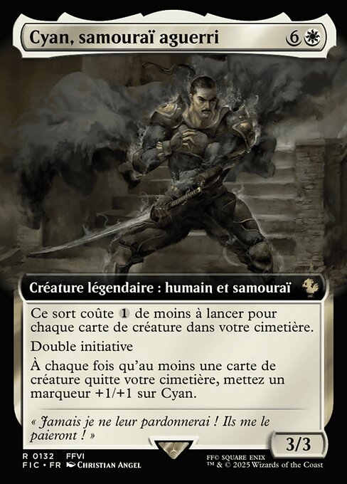 Cyan, Vengeful Samurai