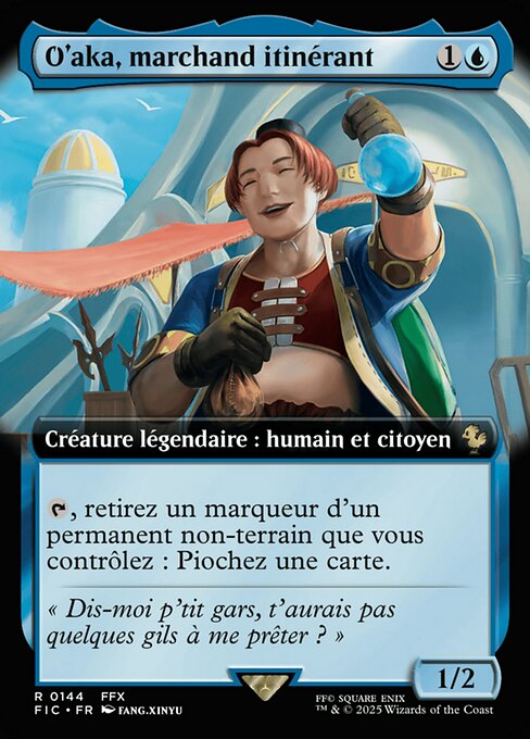 O'aka, Traveling Merchant