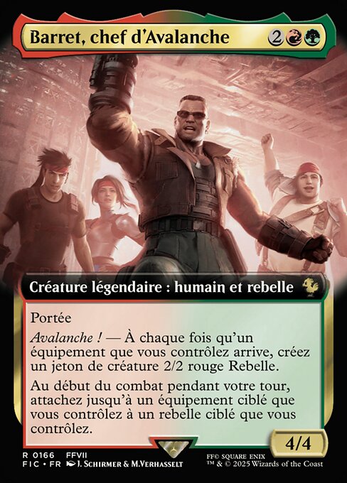 Barret, Avalanche Leader