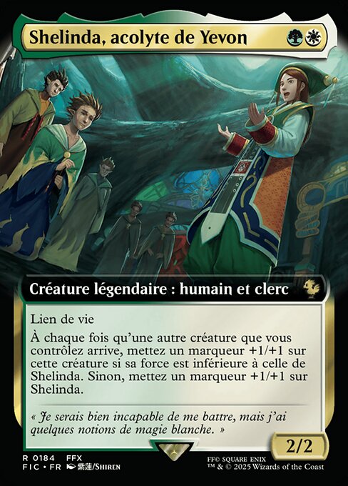 Shelinda, Yevon Acolyte