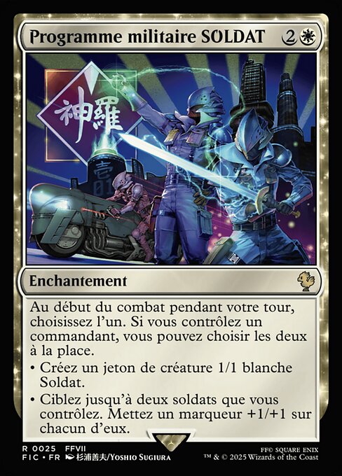 SOLDIER Military Program