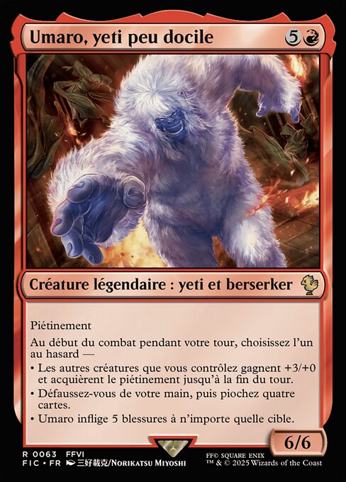 Umaro, Raging Yeti