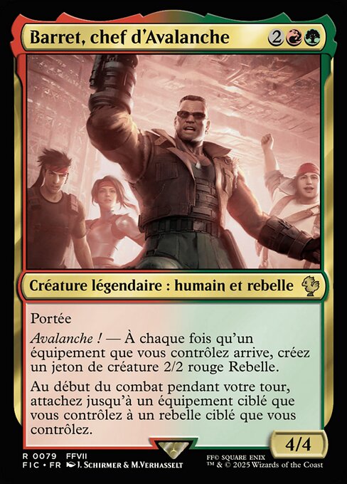 Barret, Avalanche Leader