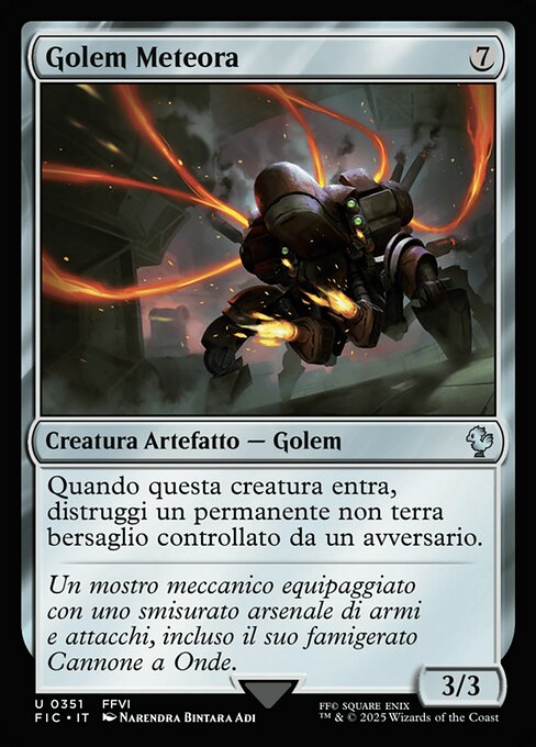 Meteor Golem