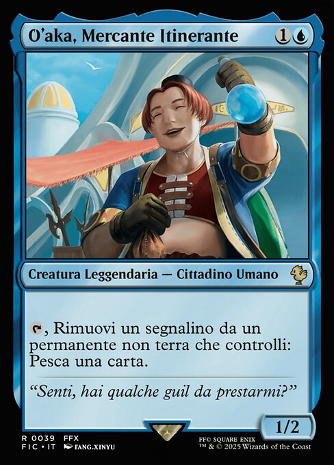 O'aka, Traveling Merchant