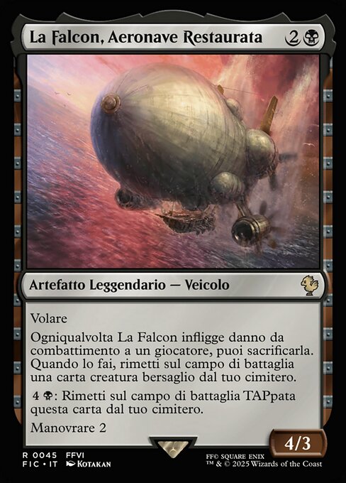 The Falcon, Airship Restored