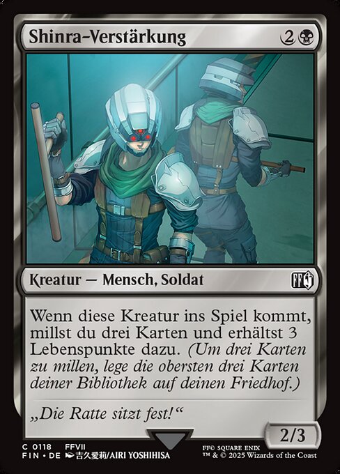 Shinra Reinforcements