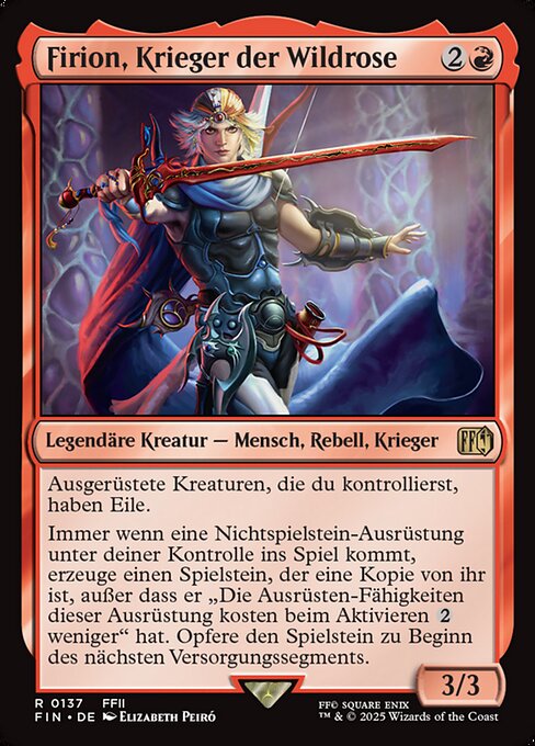 Firion, Wild Rose Warrior