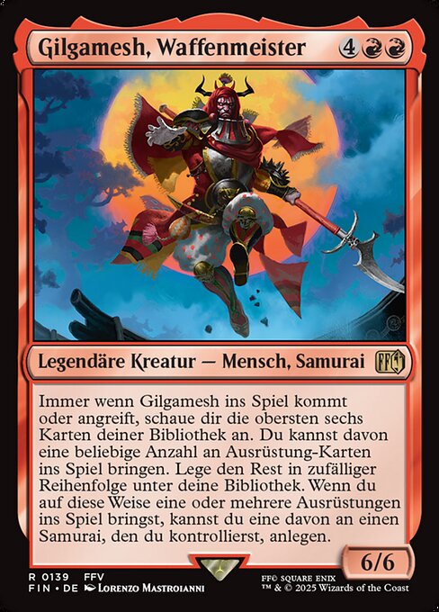 Gilgamesh, Waffenmeister