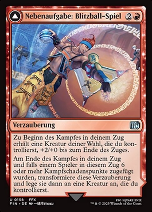 Sidequest: Play Blitzball // World Champion, Celestial Weapon