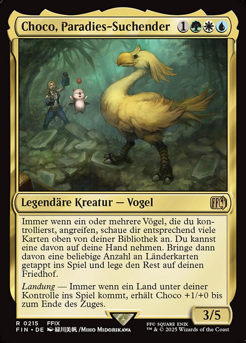 Choco, Paradies-Suchender