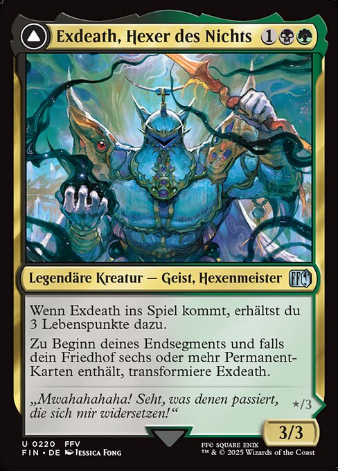 Exdeath, Void Warlock // Neo Exdeath, Dimension's End