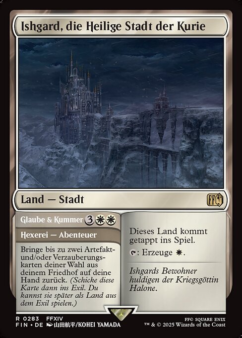 Ishgard, the Holy See // Faith & Grief