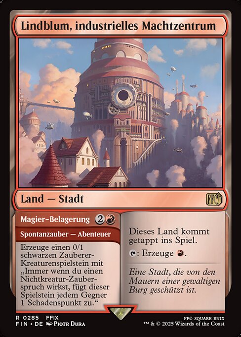 Lindblum, Industrial Regency // Mage Siege